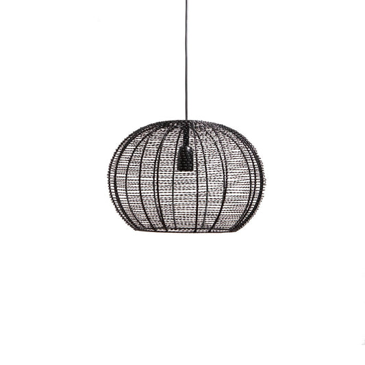 Hanging lamp LUCAS matt black Ø40x28cm