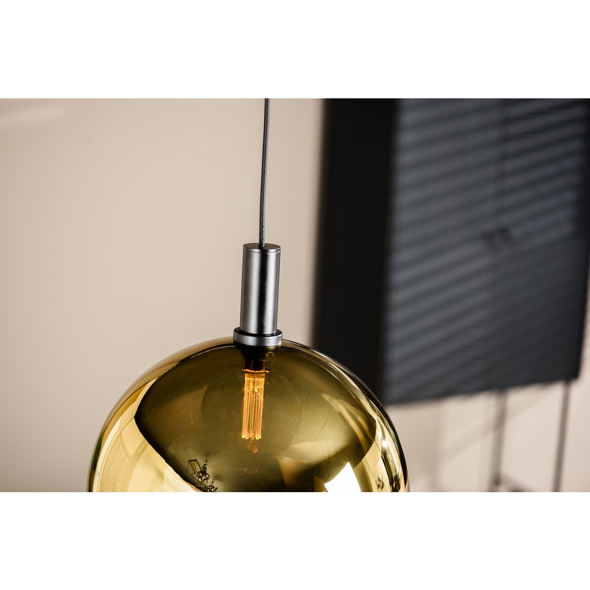 Hanglamp - 30 cm - goud