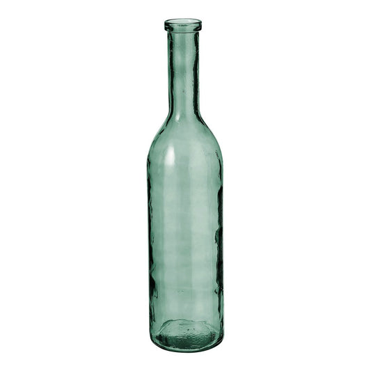 Rioja Bottle Vase - H75 x Ø18 cm - Recycled Glass - Green