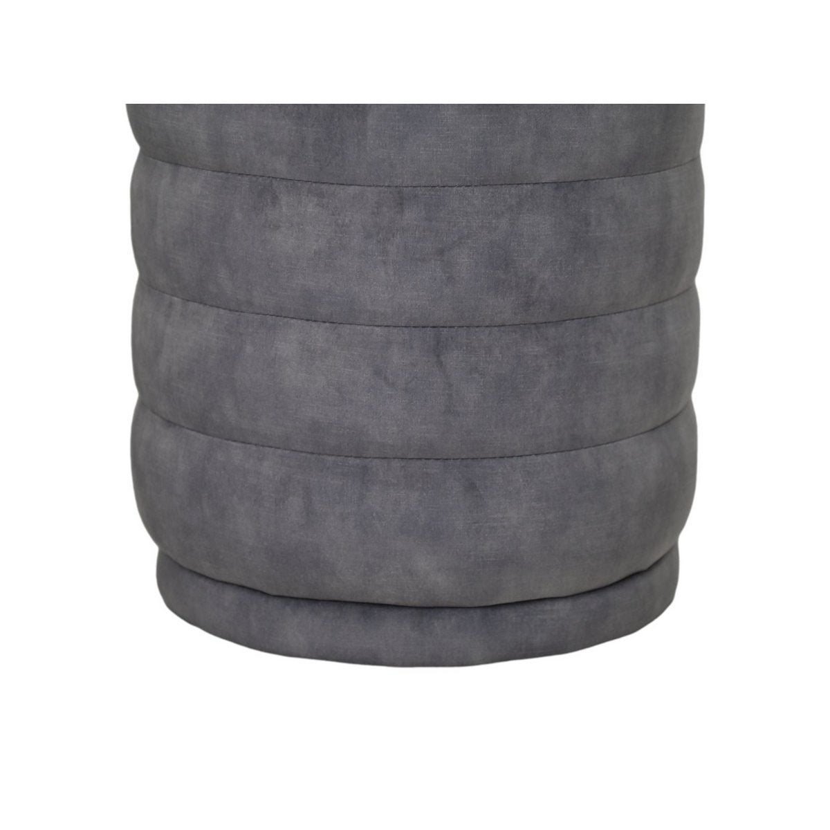 Poof Rings - 45x45x40 - Dolphin Grey - Adore 180 - Velvet