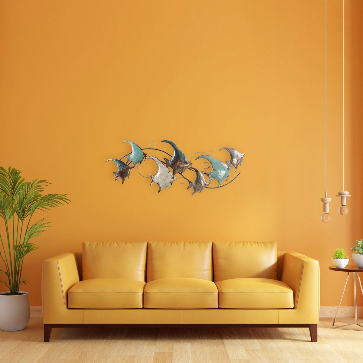 Fish journey - 115x45 cm