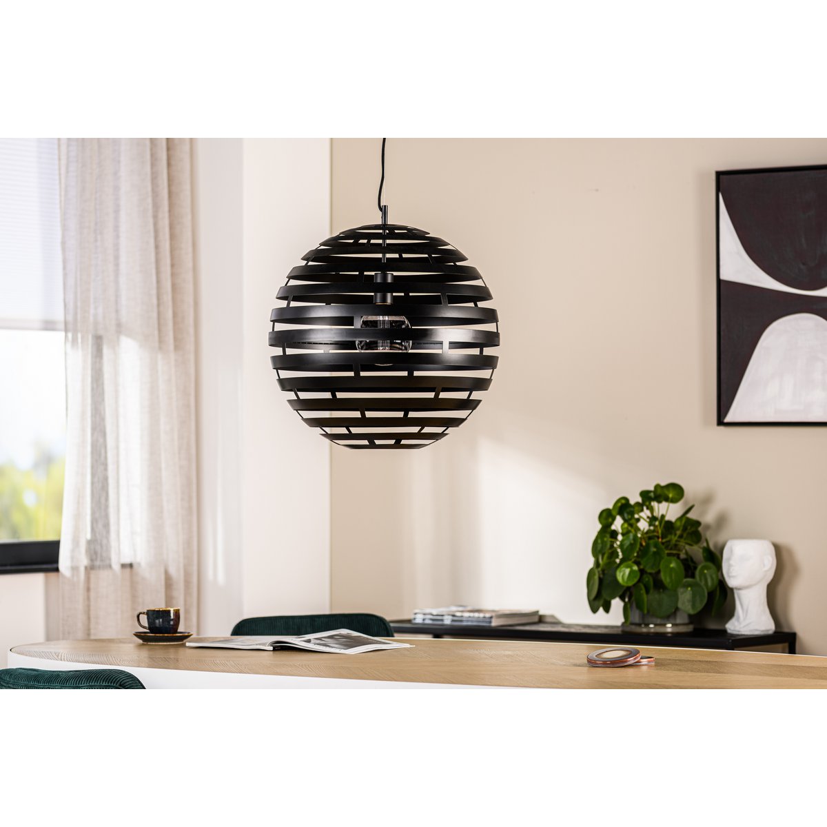 Hanglamp - 50 cm - zwart