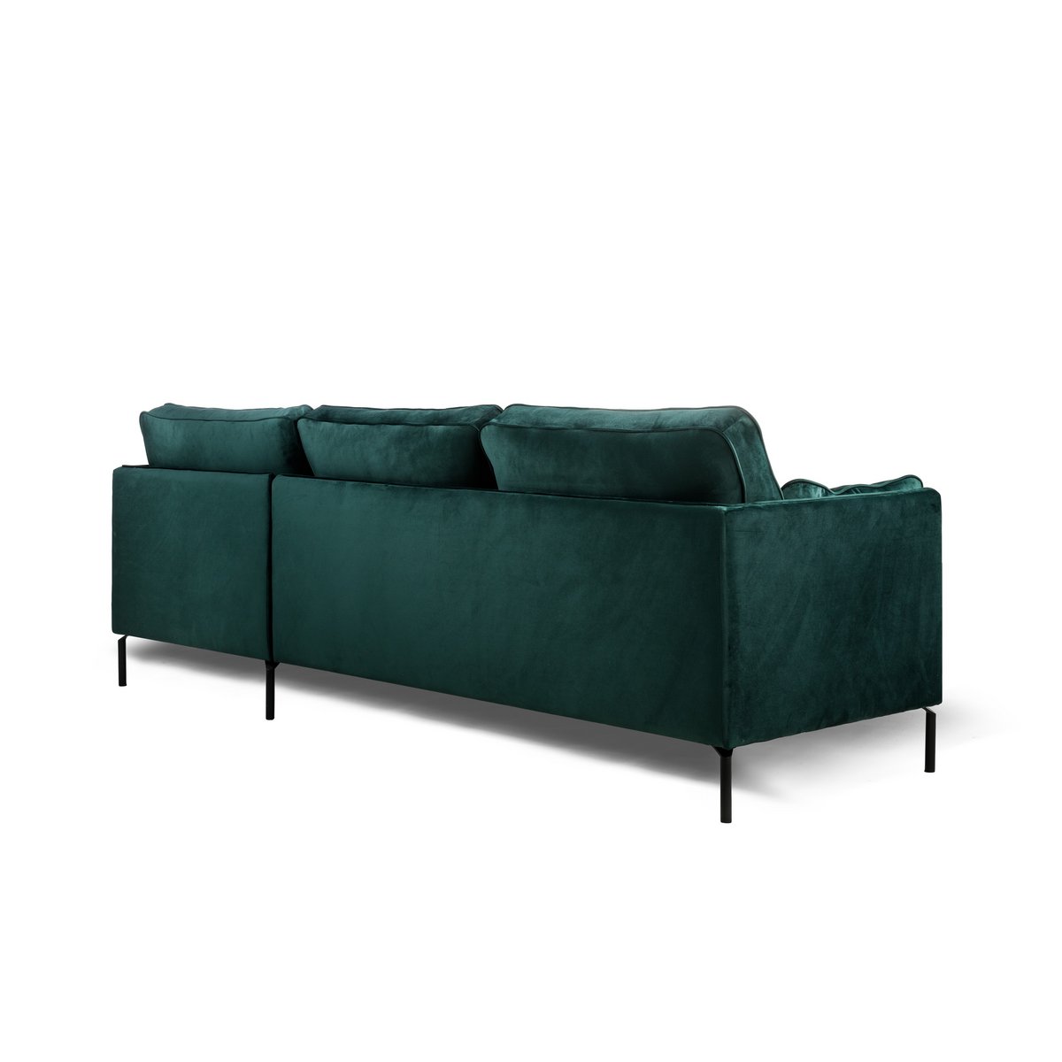 3 seater sofa CL right, Fashion Velvet fabric, F610 green