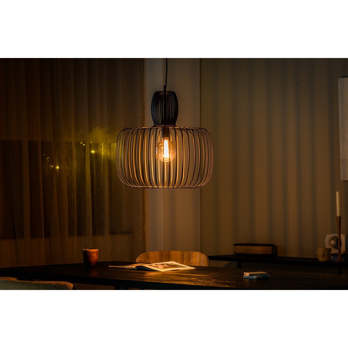 Hanglamp - 55 cm - zwart