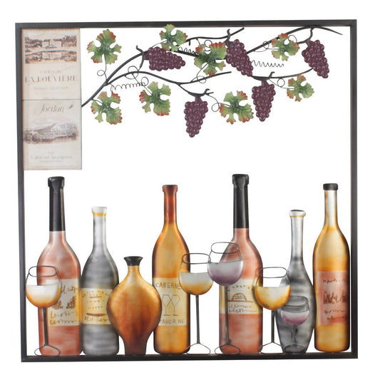 Nice wines - 90x90 cm