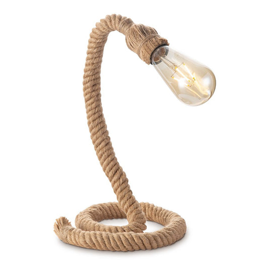 Tafellamp van touw