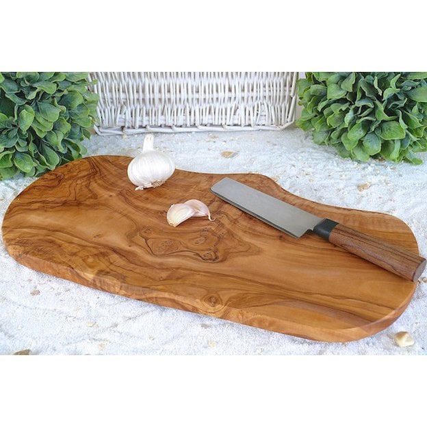 Snijplank in rustieke stijl van olijfhout