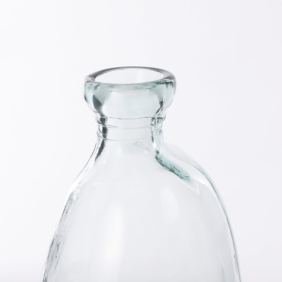 Organic Vase - H51 x Ø22 cm - Transparent