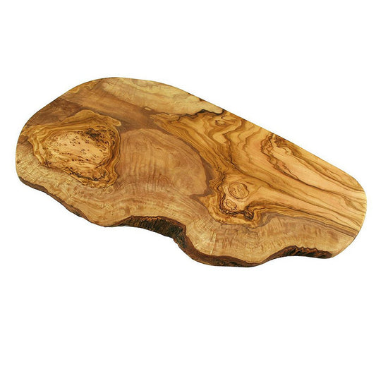 Rustieke snijplank, ongeveer 35 - 39 cm, gemaakt van olijfhout