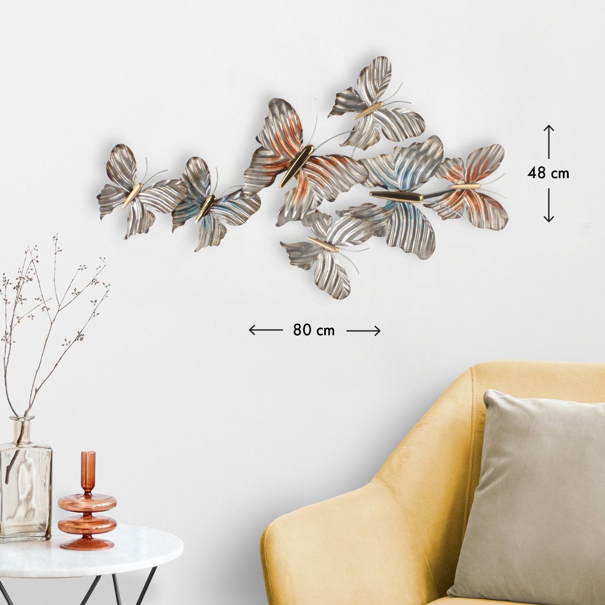 Butterfly beauties - 80x48 cm