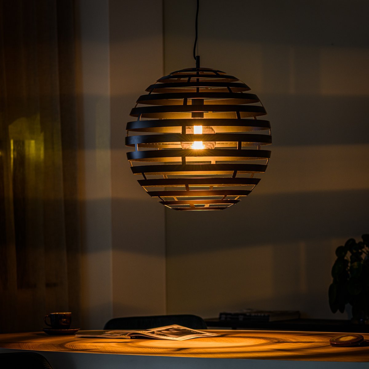 Hanglamp - 50 cm - zwart