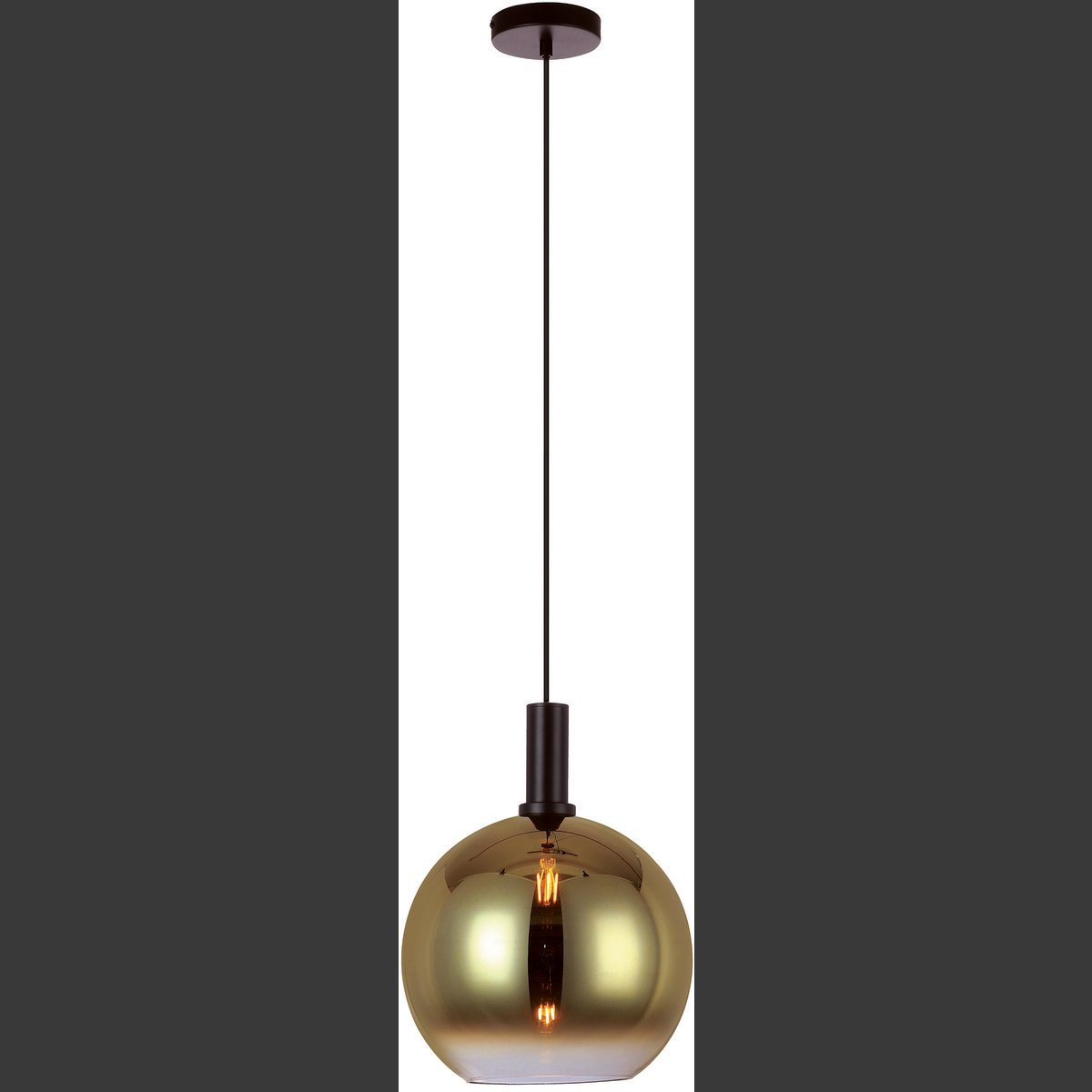 Hanglamp - 30 cm - goud